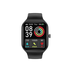 Promate 1.96" Fitness Tracker Smartwatch with BT Calling | PROWATCH-AM19.BLACK