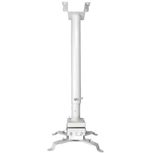 SkyPro Projector Ceiling /wall Mount Adjustable 38cm~62cm Black/White Cold-rolling steel, Supports up to 8 kg | IB3862