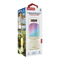 Promate Portable Multifunctional Bluetooth Speaker Camping Light | CampMate-5
