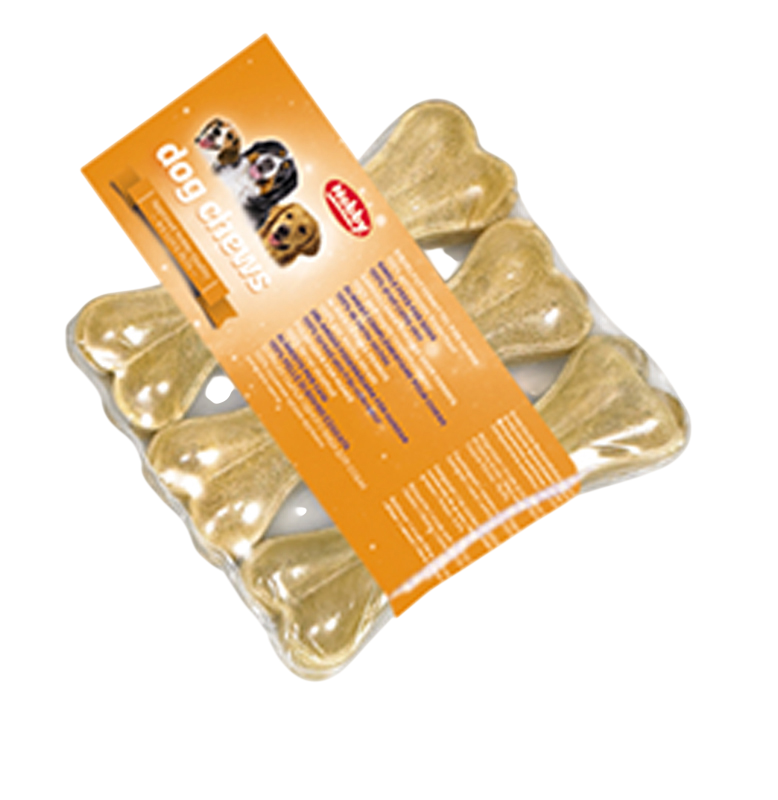 Nobby Pressed Rawhide Bones Dog Chew 3 Pieces 13cm 60g | 67982