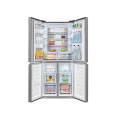 Hisense Refrigerator 4 Doors 22CF 475L Inverter Silver | RQ5G470SBS3