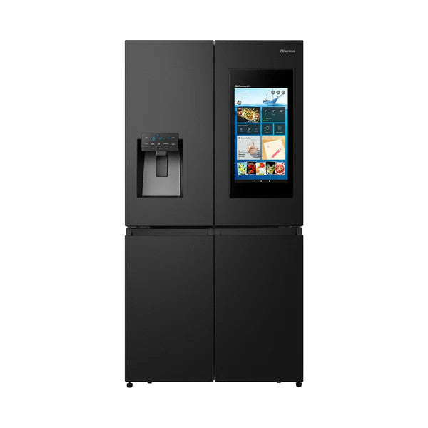 Hisense Refrigerator 4 Doors 26 Cu.Ft Food Inventory Black Steel | RQ759N4IBU1