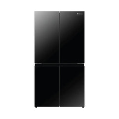 Hisense Refrigerator 4 Doors 26 Cft Inverter Mirror Black | RQ7G560NABA