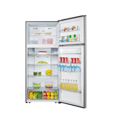 Hisense Refrigerator Top Mount 25 Cft Inverter Stainless Steel | RT649N4ASU1