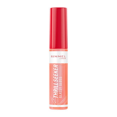 Rimmel ملمع شفاه Thrill Seeker Glassy Gloss - درجة 250 Peachy Vibes | 281646