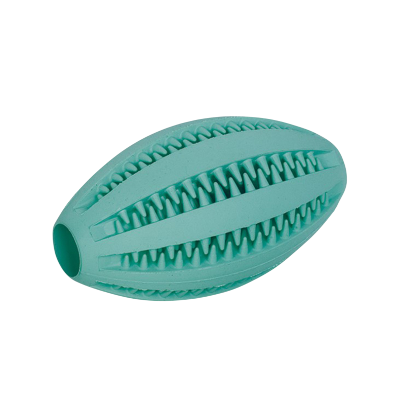 Nobby Rubber Rugby Dental Line 11cm Dog Toy | 60466