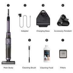 Eureka Cordless Wet & Dry Vacuum Cleaner – Black/Purple | NEW500