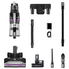 Eureka Cordless Stick Vacuum Cleaner - Black/Purple | H12