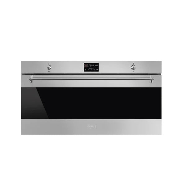 SMEG Electric Oven 90cm Thermo-Ventilated Stainless Steel | SFR9302TX