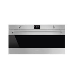 SMEG Electric Oven 90cm Thermo-Ventilated Stainless Steel | SFR9302TX