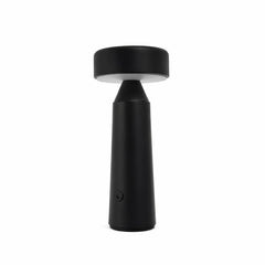 SK Portable Touch LED Table Lamp - 22 cm, 3 Adjustable Brightness, Black Metal | SK1951422