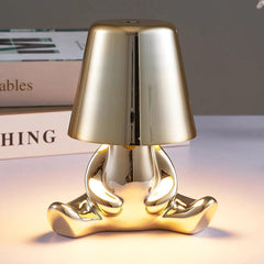SK Thinker Gold LED Table Lamp with Touch Control, 3 Light Modes | SK1951427B