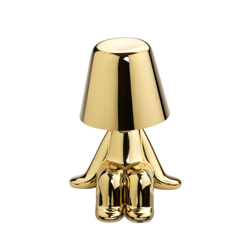 SK Thinker Gold LED Table Lamp with Touch Control, 3 Light Modes | SK1951427C