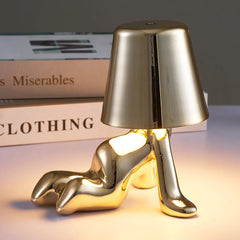 SK Thinker Gold LED Table Lamp with Touch Control, 3 Light Modes | SK1951427E