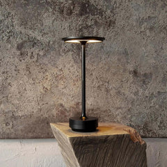 SK Premium Black LED Table Lamp 28 cm - Elegant Ambient Illumination | SK195148