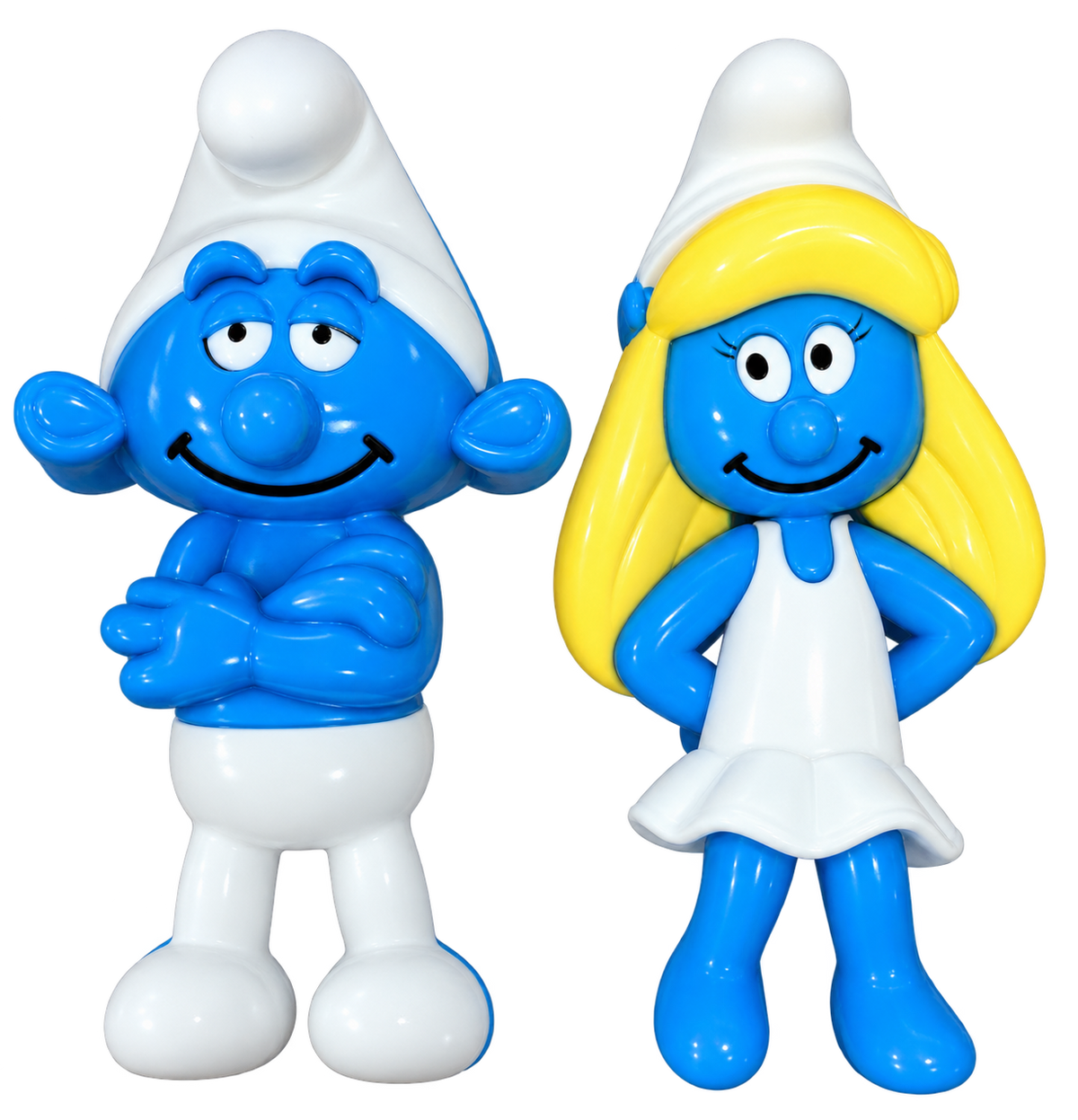 The Smurfs Character Figurine Set - Smurf & Smurfette | AL1095