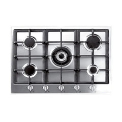 Sensus Gas Hob 75cm Stainless Steel | BOX5G1T75SICIX