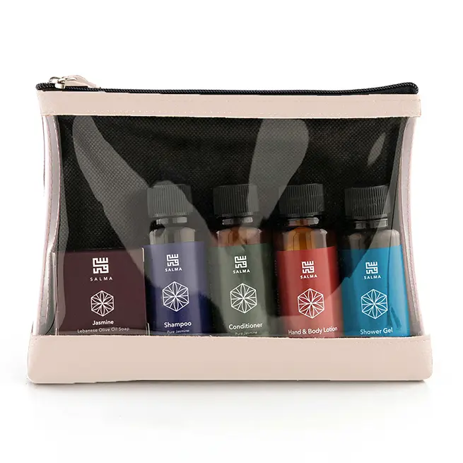 Salma Pouch Pure Jasmine Travel Care Kit