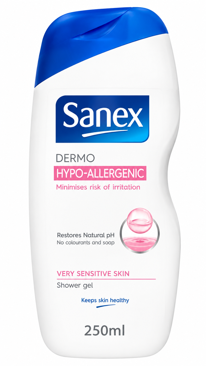 Sanex Dermo Hypoallergenic Shower Gel 250ml | 31360101