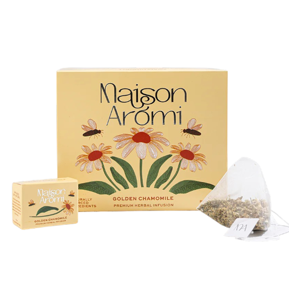 Maison Aromi Golden Chamomile Premium Tea 30 Bags