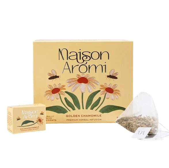 Maison Aromi Golden Chamomile Premium Tea 30 Bags
