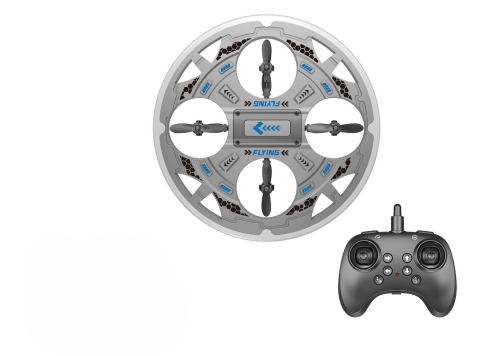 Flying Ring Remote Control Drone – Grey | AL8060-1