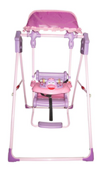 Baby Swing Chair with Canopy – Pink & Purple | SW-44