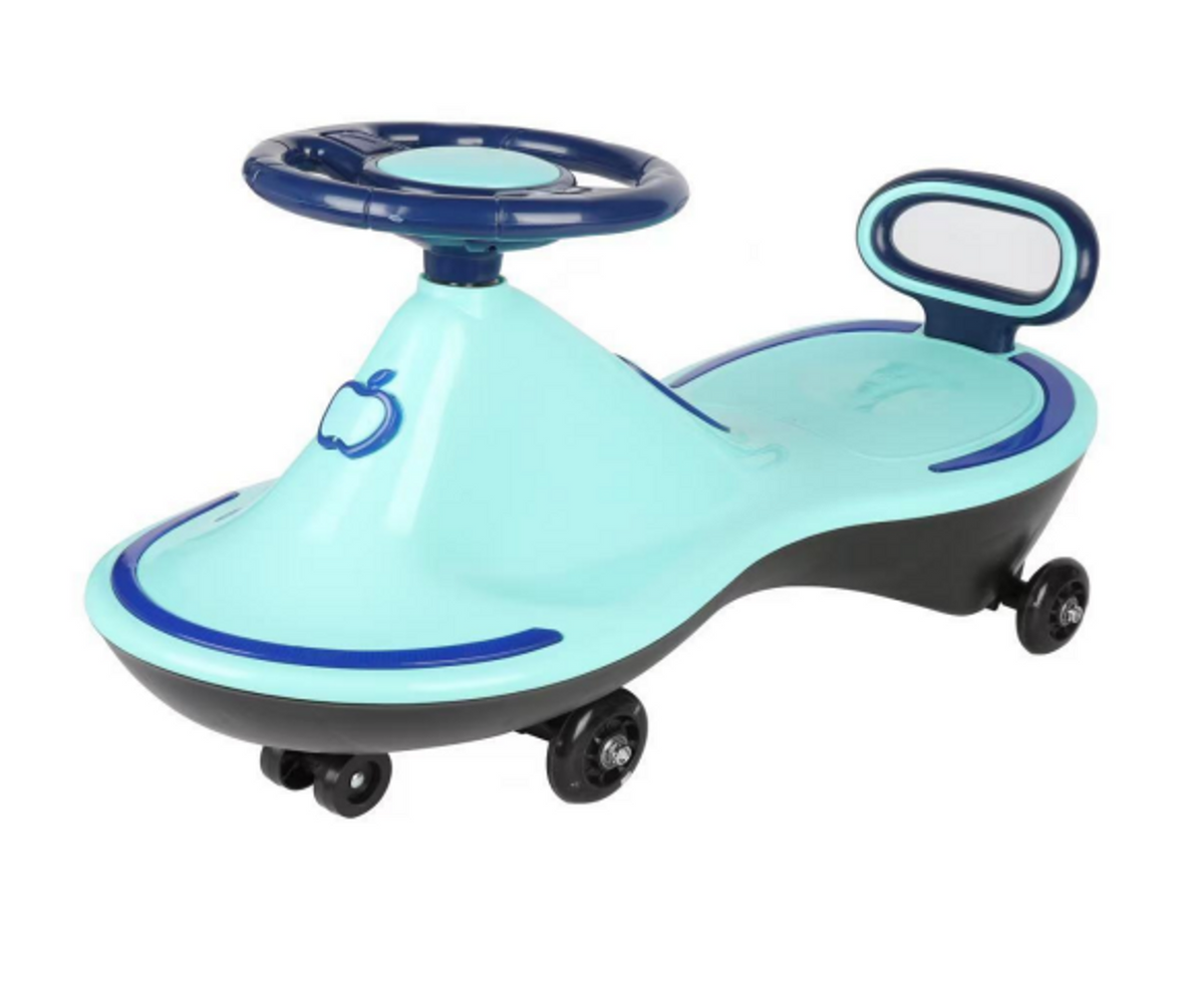 Music & Light Wiggle Swing Ride for Kids - Blue | 6688-1B