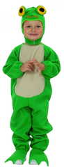 Baby Frog Costume (Jumpsuit, Headdress) - INFANT (80-92CM) | 082510