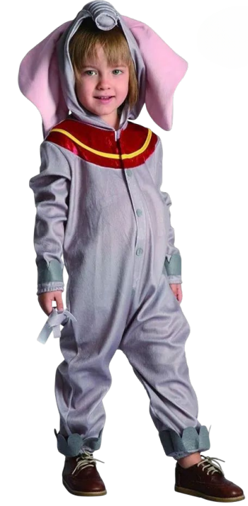 Elephant Costume (Jumpsuit with Hood) - INFANT (80-92CM) | 092656