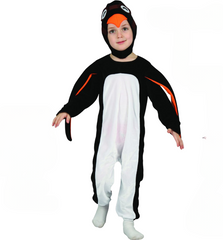 Penguin Costume (Jumpsuit with Hood) - TODDLER (92-104CM) | 092541