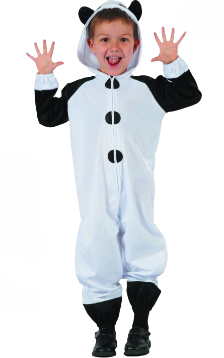 Panda Costume (Jumpsuit with Hood) - INFANT (80-92CM) | 92205