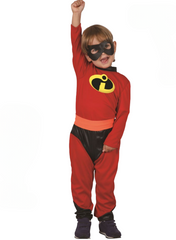 Hero Costume (Jumpsuit, Belt, Eye Mask) - TODDLER (92-104CM) | 092623