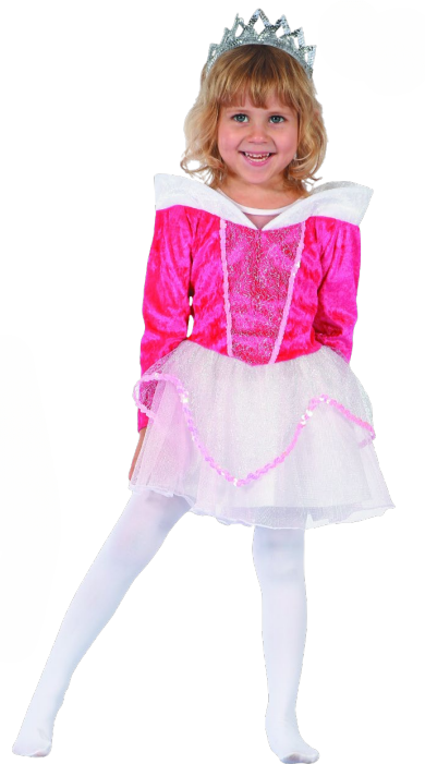 Little Princess Costume (Dress, Crown) - TODDLER (92-104CM) | 92230