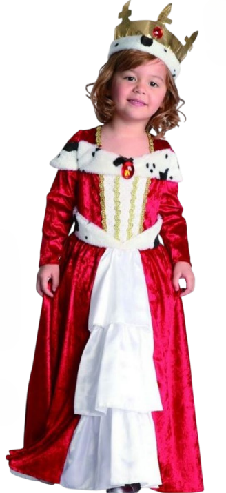 Queen Costume (Royal Dress, Crown) - INFANT (80-92CM) | 092653