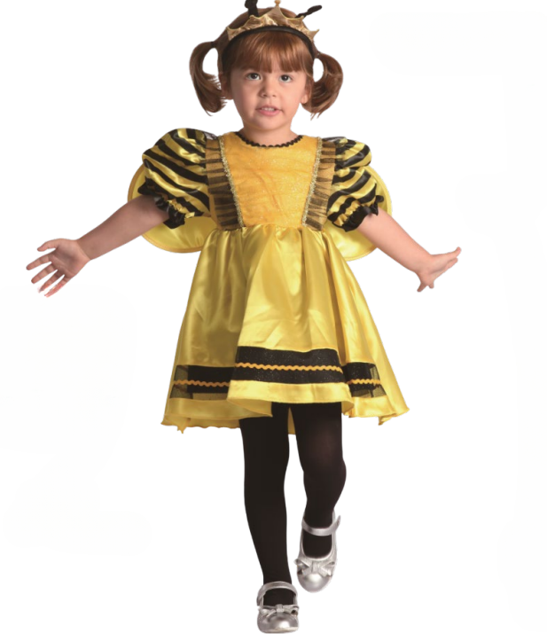 Bee Costume (Dress, Headband, Wings) - TODDLER (92-104CM) | 092672