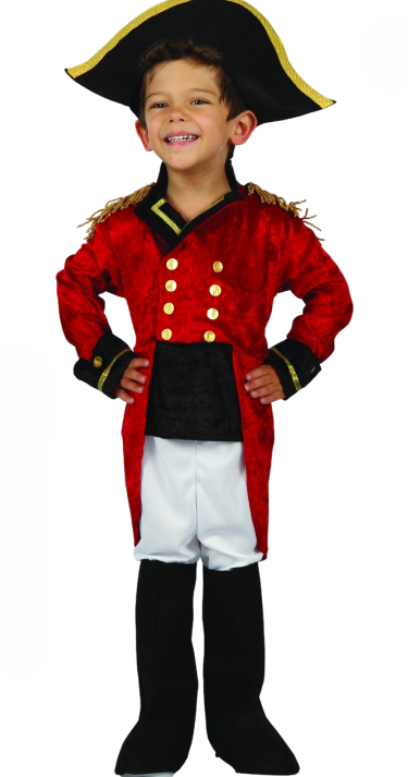 Napoleon Costume (Coat, Hat, Pants, Boot Tops) - INFANT (80-92CM) | 092558