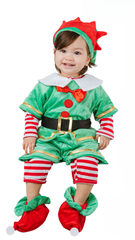 Elf Costume (Blouse, Pants, Hat, Belt) - Toddler (92-104CM) | 092805