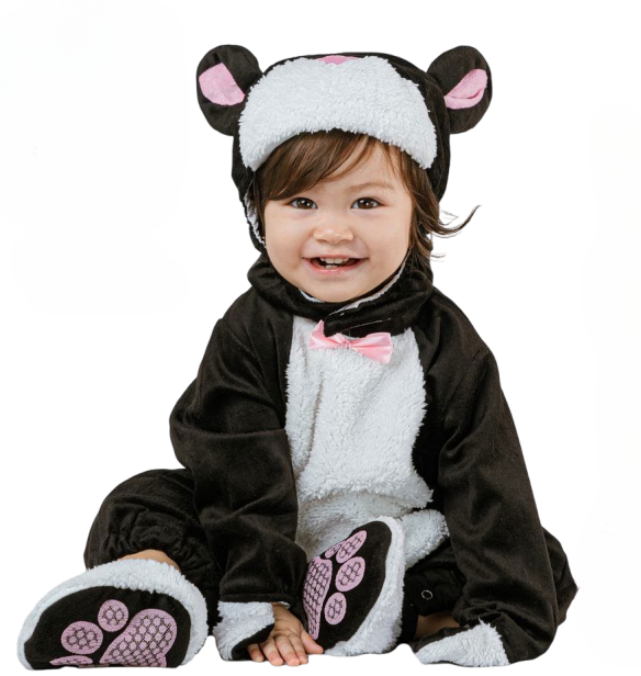 Little Kitty Costume (Jumpsuit, Hood, Shoes) - Toddler (92-104CM) | 092806