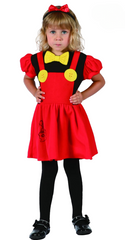 Minnie Mouse Costume (Dress, Headband) - INFANT (80-92CM) | 92268