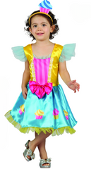 Cupcake Girl Costume (Dress, Headpiece) - TODDLER (92-104CM) | 092515