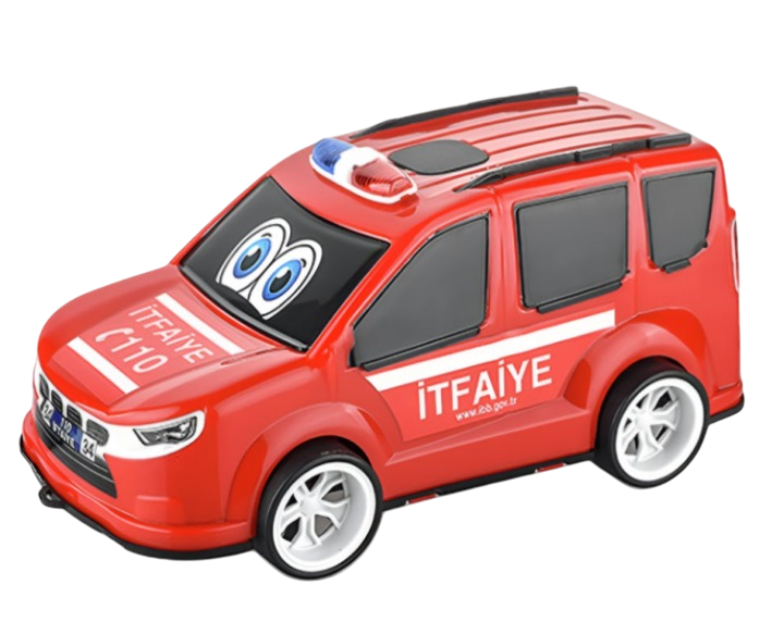 Toy Car - Fire Truck Edition, Red | CLK-204