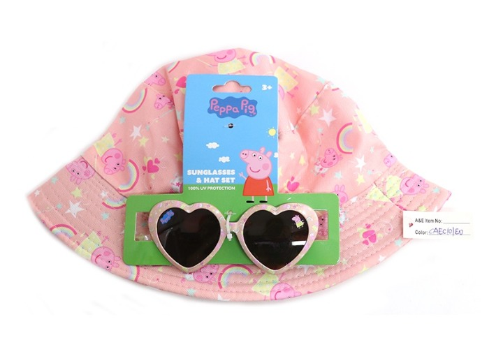Peppa Pig Sunglasses & Hat Set | 23631