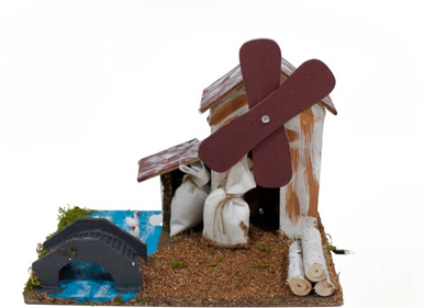 Christmas Decorative Windmill House with Ducks | AUS170055
