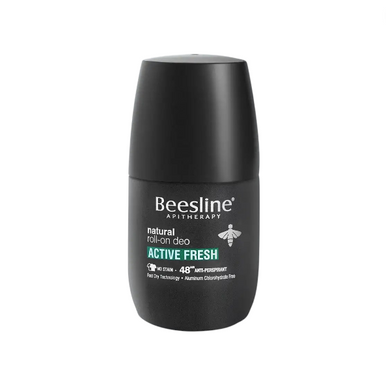 Beesline Natural Roll-On Deo - Active Fresh 50ml