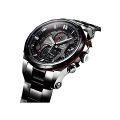 Casio Edifice SLIM Men Solar Chronograph Watch - Silver Black | EFS-S610DB-1AVUDF