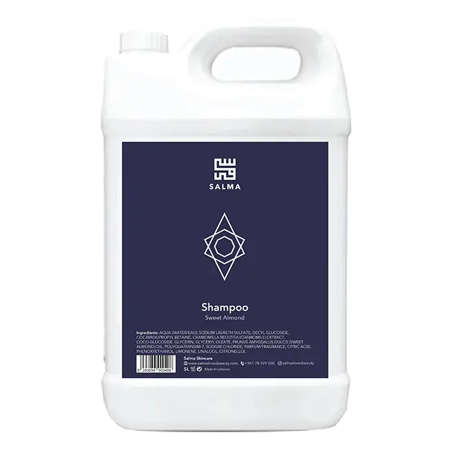Salma Shampoo Sweet Almond Refill 5L