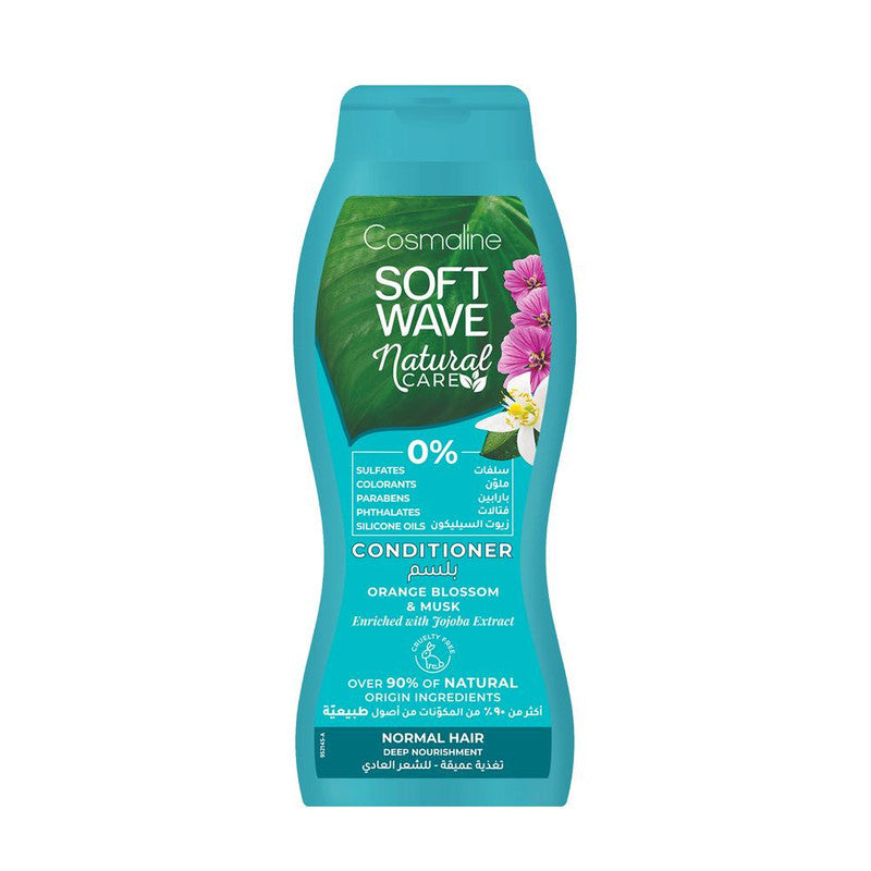 Cosmaline Soft Wave Natural Care Conditioner for Normal Hair 400ml | B0004133