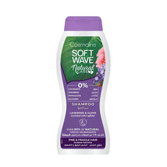 Cosmaline Soft Wave Natural Care Shampoo for Fine & Fragile Hair 400ml | B0004127