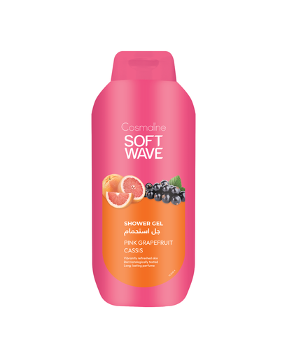 Cosmaline Soft Wave Pink Grapefruit Cassis Shower Gel 650ml | B0020226